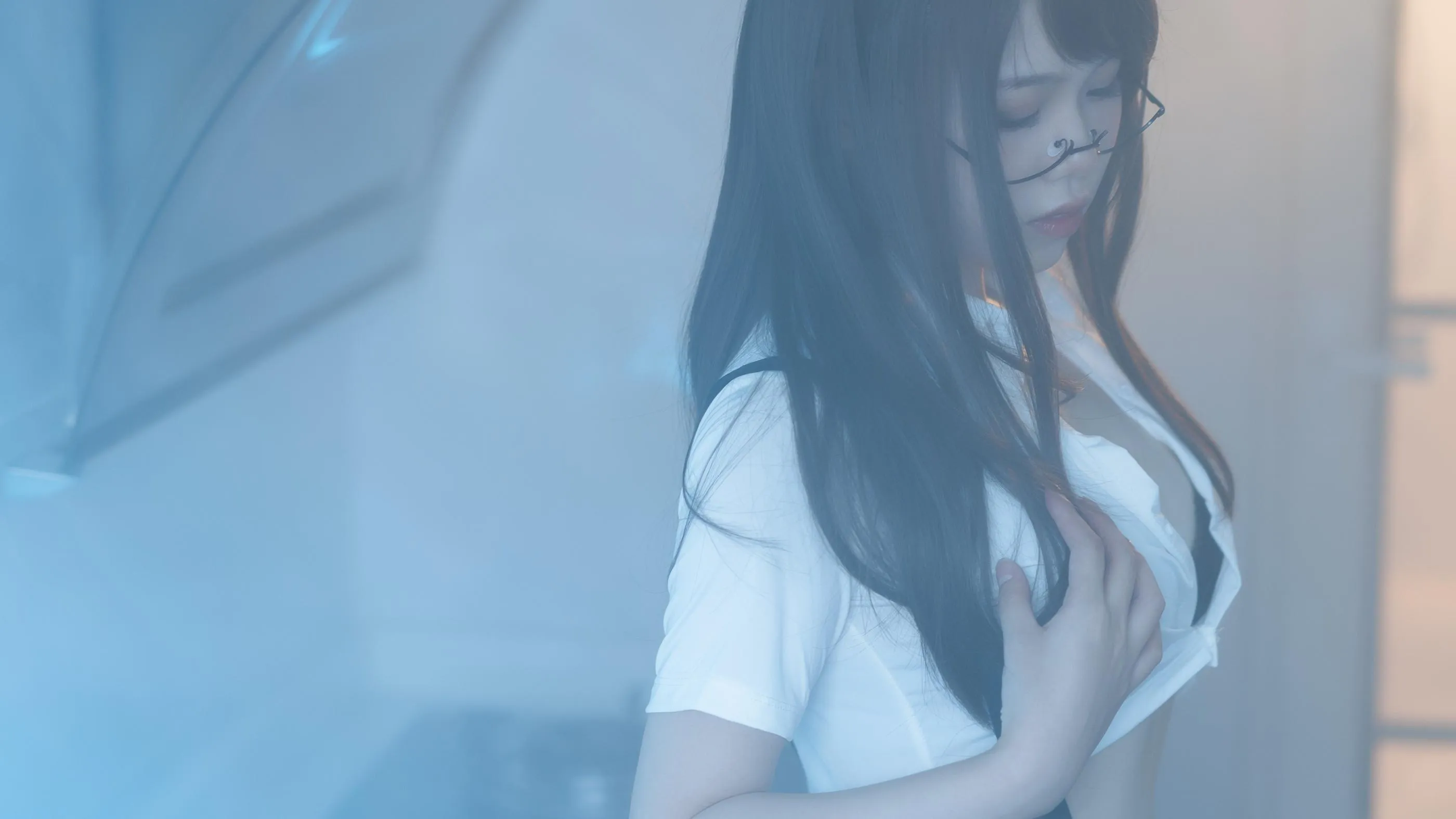 七月喵子 – NO.12 眼镜娘1号 [21P]插图5